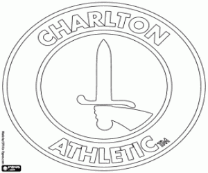 Charlton Athletic amblemi boyama