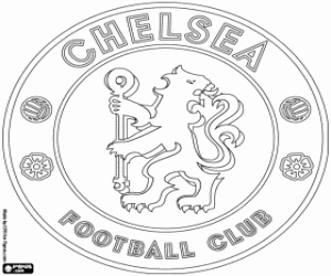 Chelsea FC amblemi boyama