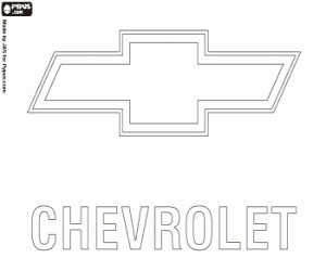 Chevrolet amblemi boyama