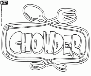 Chowder logo boyama