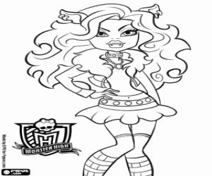 Clawdeen Wolf, Monster High boyama