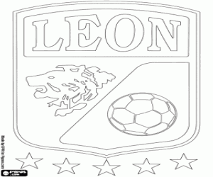 Club León FC logosu boyama