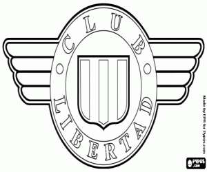 Club Libertad de Asunción logosu boyama