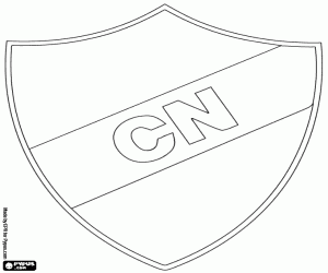 Club Nacional logosu boyama