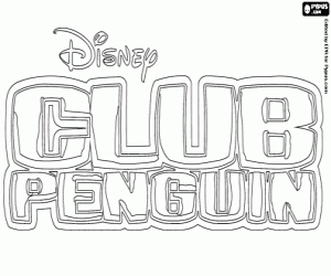 Club Penguin logosu boyama