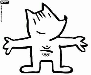 Cobi, 1992 Barcelona maskot boyama