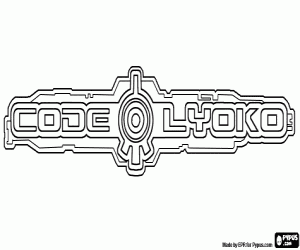 Code Lyoko logosu boyama