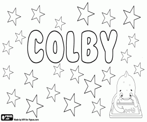 Colby, İngilizce adı boyama