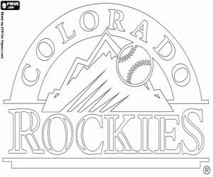 Colorado Rockies amblemi boyama