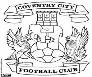 Coventry City amblemi boyama