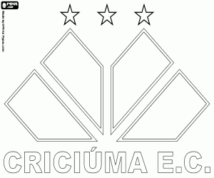 Criciúma EC Madalyası boyama