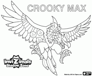 Crooky Max, Invizimals Shadow Zone boyama