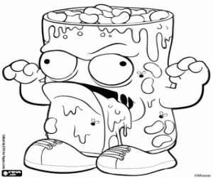 Crud can, Trash Pack boyama