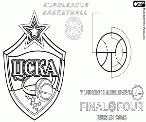 CSKA Moskova, 2016 Euroleague şampiyonu boyama