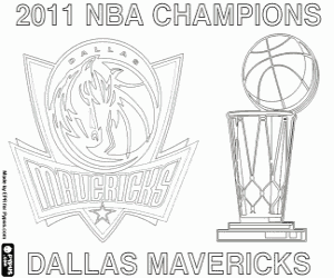 Dallas Mavericks 2011 NBA Şampiyonu  boyama