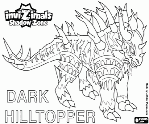 Dark Hilltopper, Invizimals Shadow Zone boyama