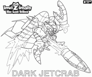 Dark Jetcrab, Invizimals The Lost Tribes boyama