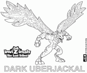 Dark Uberjackal, Invizimals The Lost Tribes boyama