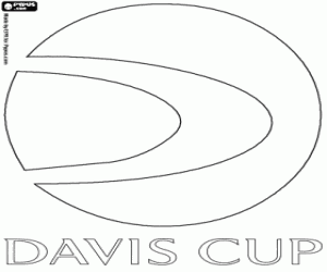 Davis Kupası logosu boyama