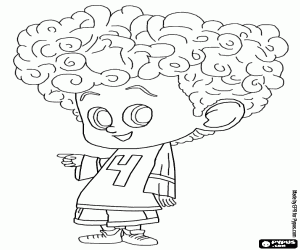 Dennis Drakula'nın torunu olduğunu boyama