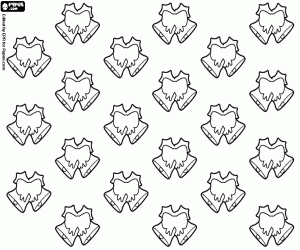 Desen ile Noel çanları boyama