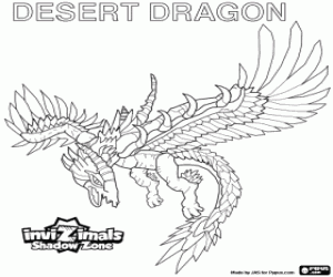 Desert Dragon, Invizimals Shadow Zone boyama