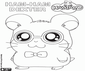 Dexter, Ham ham hamster boyama