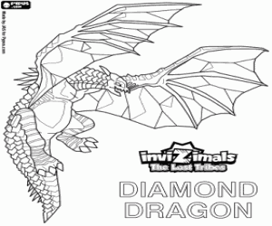 Diamond Dragon, Invizimals The Lost Tribes boyama
