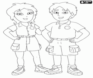 Diego ebeveynleri boyama