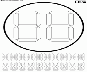 Dijital doğum günü kartı boyama