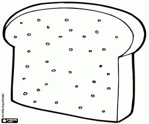 Dilim ekmek boyama