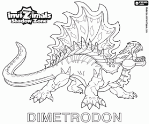 Dimetrodon, Invizimals Shadow Zone boyama