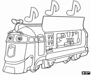 Dondurmalar tren, Frostini, Chuggington boyama