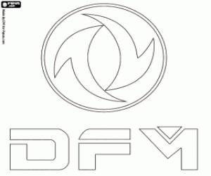 Dongfeng Motor logo boyama