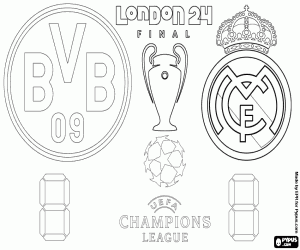 Dortmund-Madrid, final 2023-2024 boyama