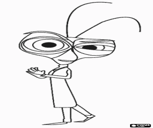 Dr. Böceği, bilim adamı boyama