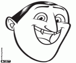 Drac vampir yüz boyama