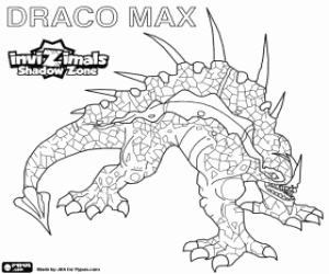 Draco Max, Invizimals Shadow Zone boyama