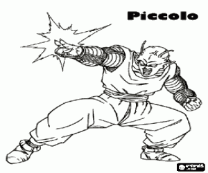 Dragon Ball Piccolo, savaşçı boyama