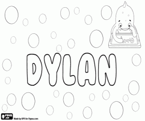 Dylan, İngilizce adı boyama