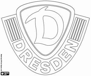 Dynamo Dresden logosu boyama