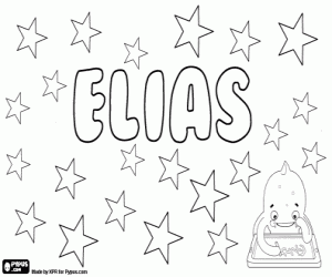 Elias, İncil isim boyama