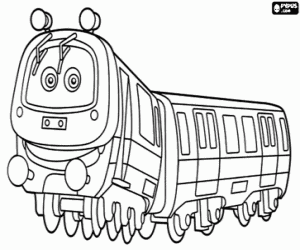 Emery, Chuggington hızlı tren boyama