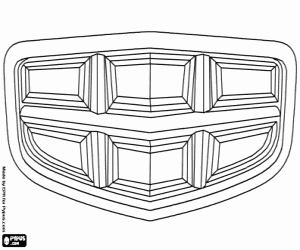 Emgrand marka amblemi boyama