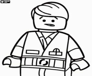Emmet, Lego kahramanı boyama