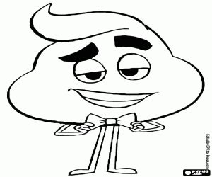 Emoji Kaka, bir karakter boyama