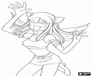 Eriru, Mermaid melodi karakteri boyama