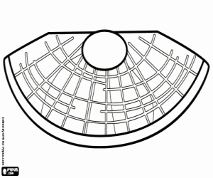 Eski Mısır'dan bir altın kolye boyama