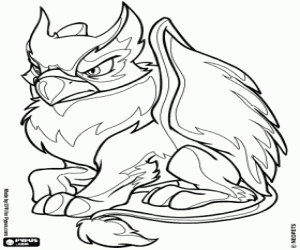 Eyrie, Neopets griffon boyama