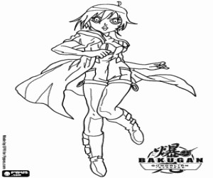 Fabia Sheen, Bakugan karakter boyama